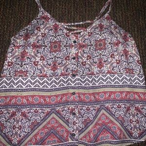 Cute pattern tank top